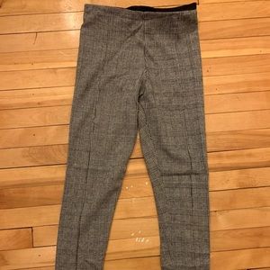 ZARA checked leggings